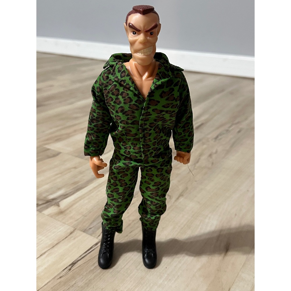 Vintage 90's Combat Squad Soldier Military Action Figure Fully Articulated 12in